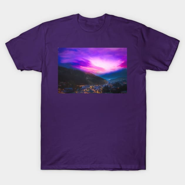 Hidden Village T-Shirt by jasminaseidl